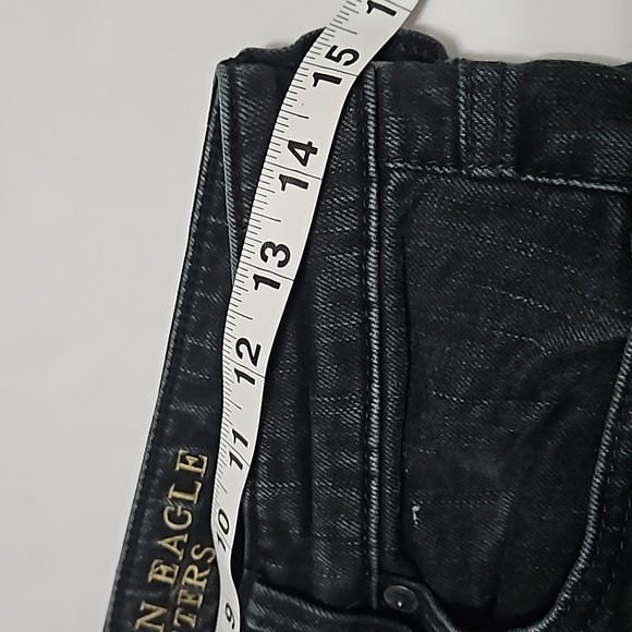 American Eagle Outfitters Men's Black Active Flex Skinny Jeans 29 x 32 #M-183 - Picture 7 of 14